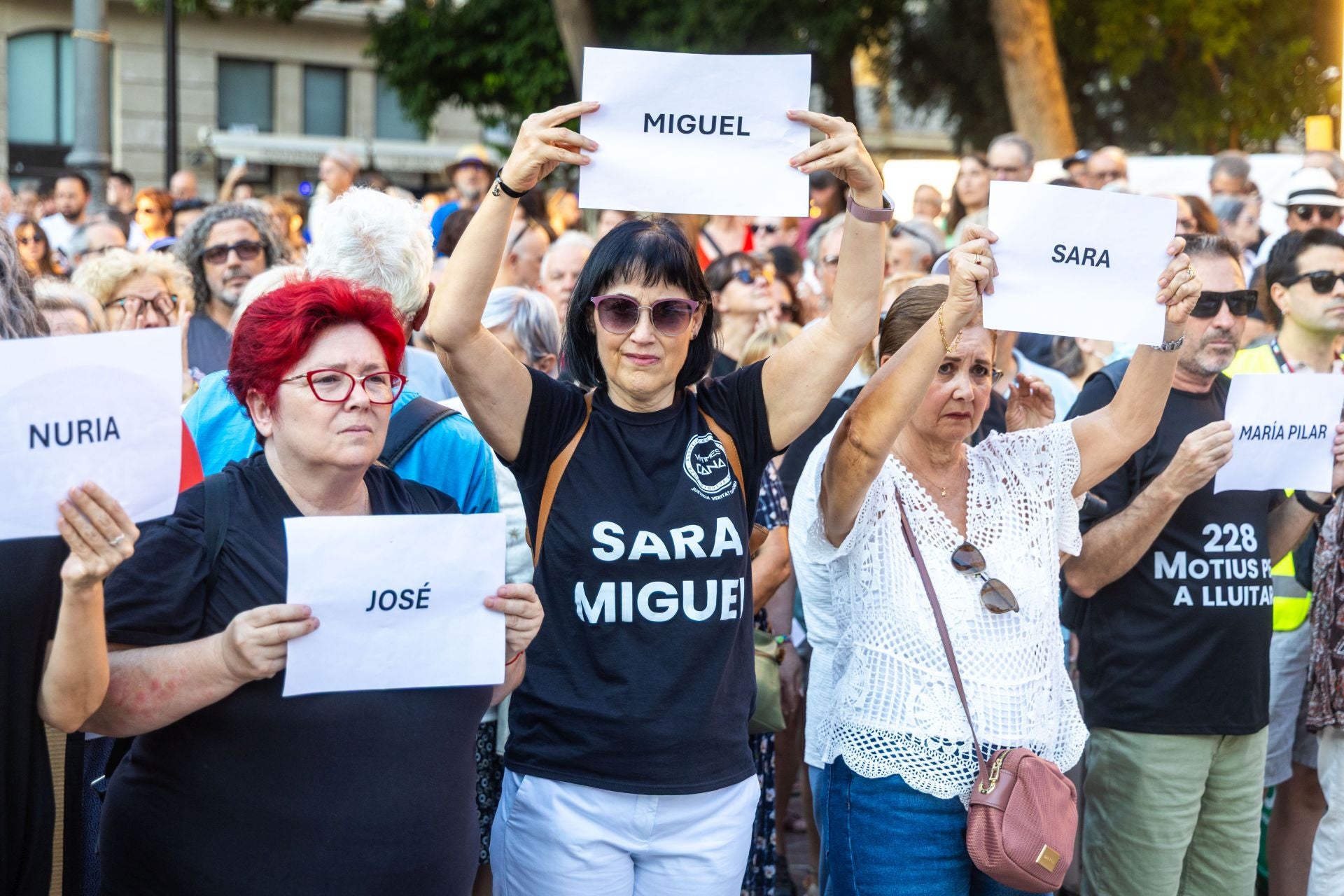 FOTOS | La décima manifestación contra Mazón en Valencia, diez meses después de la dana