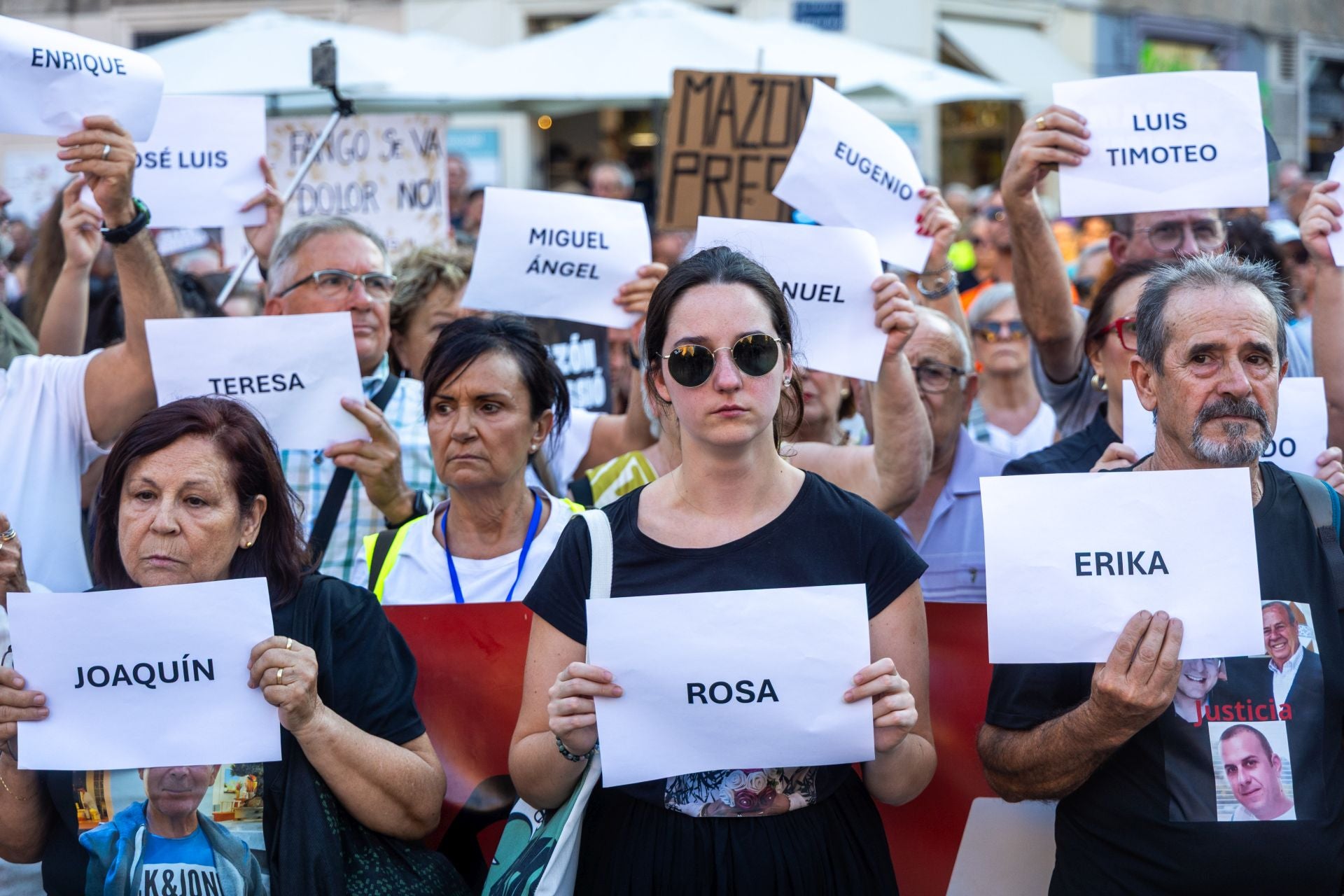 FOTOS | La décima manifestación contra Mazón en Valencia, diez meses después de la dana