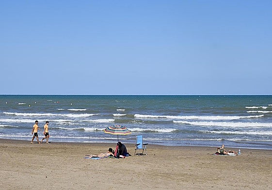 Playa de Port Saplaya, en Alboraya..