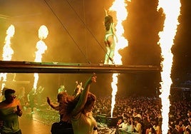 Actuación de la Orquesta Panorama.