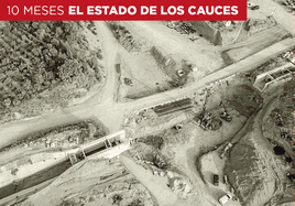 La presa del pánico. Los trabajos para reparar por completo Forata continúan 10 meses después.