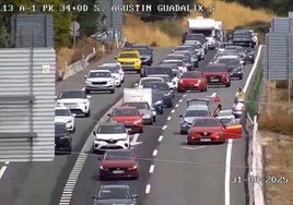 Imagen del accidente.