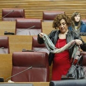 Carmen Ninet, cuando era diputada en Les Corts.