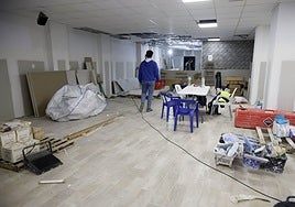 Planta baja en obras en la zona afectada por la dana.