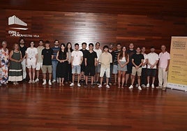 Recepción en el Espai de la Música de Benicàssim.