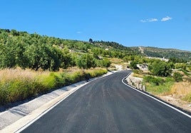 Camino de Millena a Gorga, ya ejecutado.