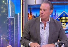 Bertín Osborne, este lunes en 'El Hormiguero'.
