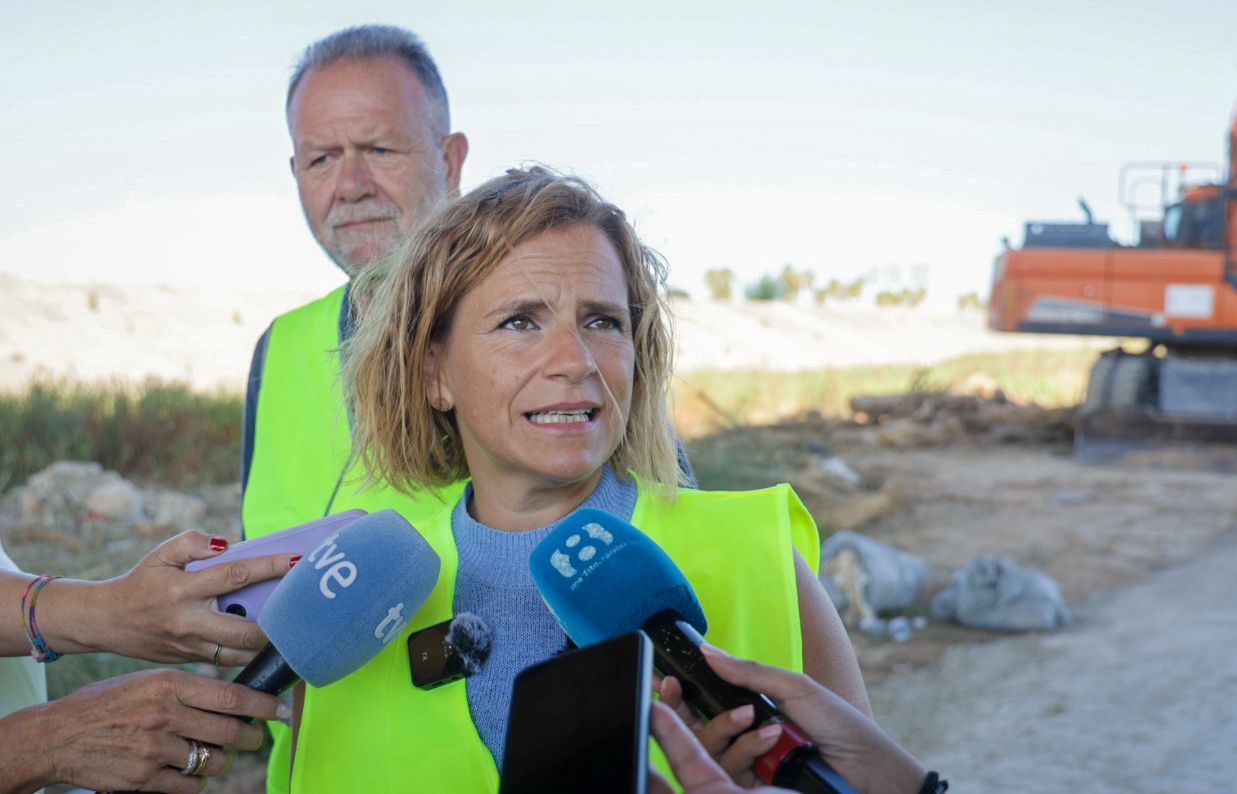 La delegada del Gobierno, Pilar bernabé, este lunes.