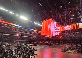 Así se preparara el Roig Arena para su inauguración el sábado