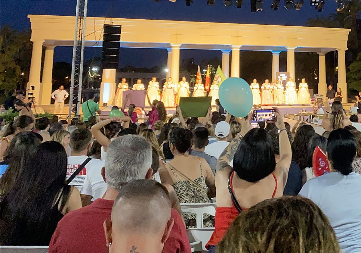 Preselección del sector Malvarrosa-Cabanyal-Beteró, en los Jardines del Palau.