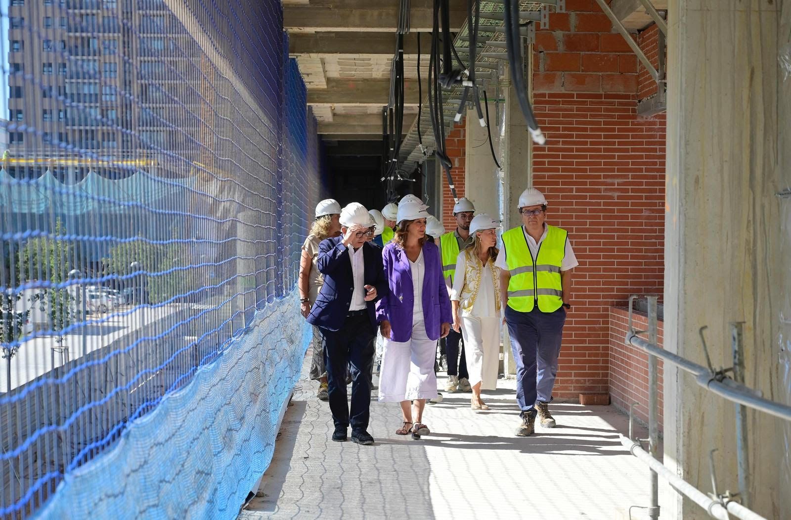 FOTOS | Así están las obras del nuevo colegio de Malilla