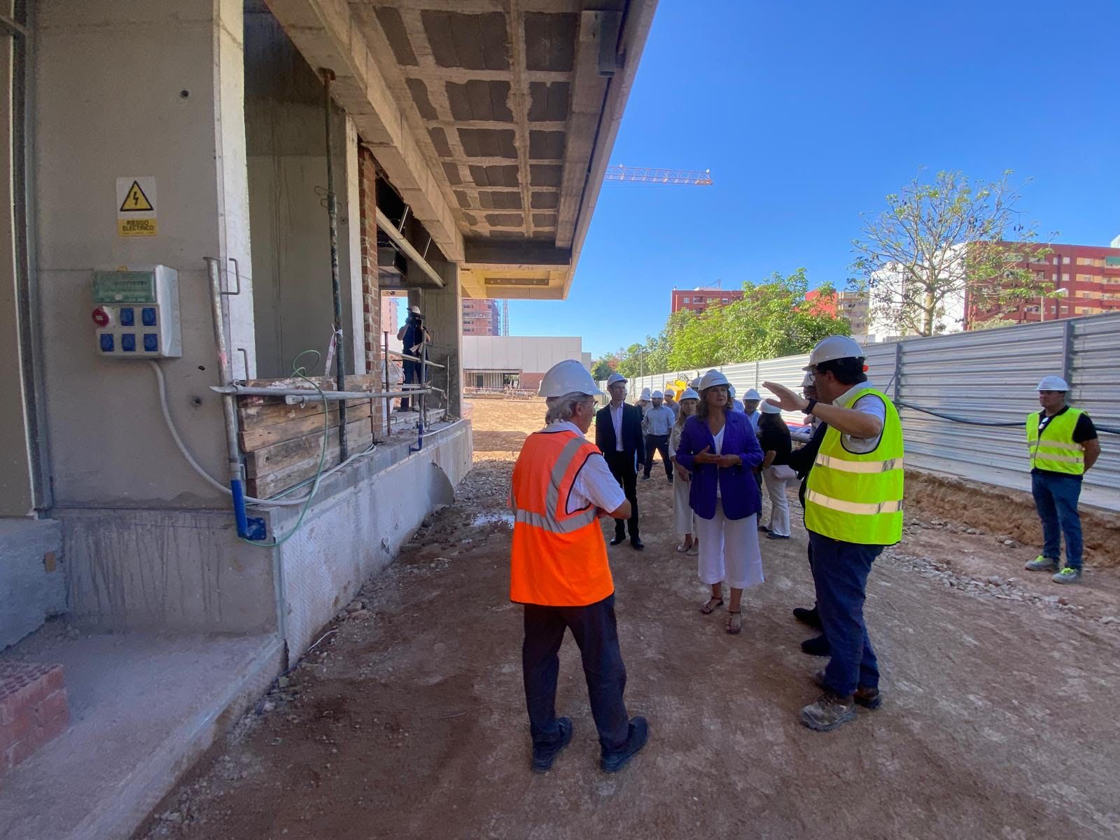 FOTOS | Así están las obras del nuevo colegio de Malilla