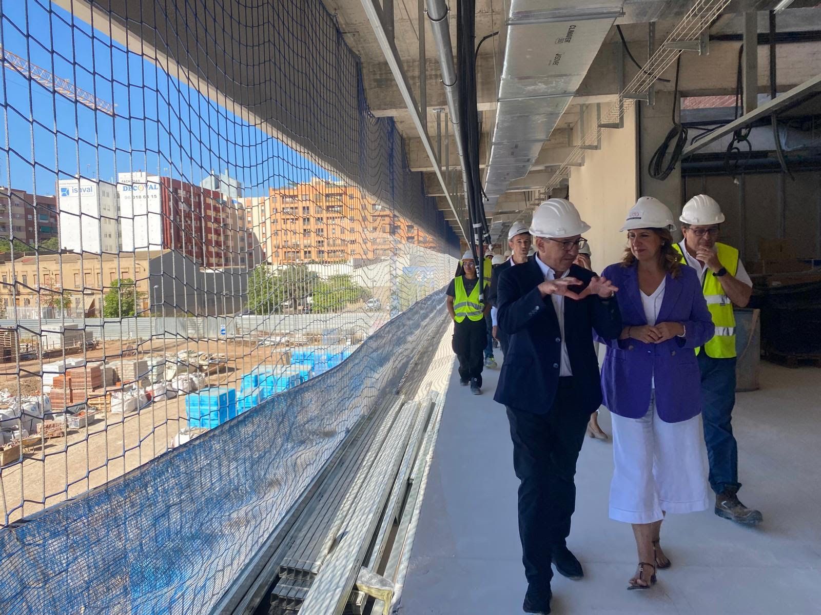 FOTOS | Así están las obras del nuevo colegio de Malilla