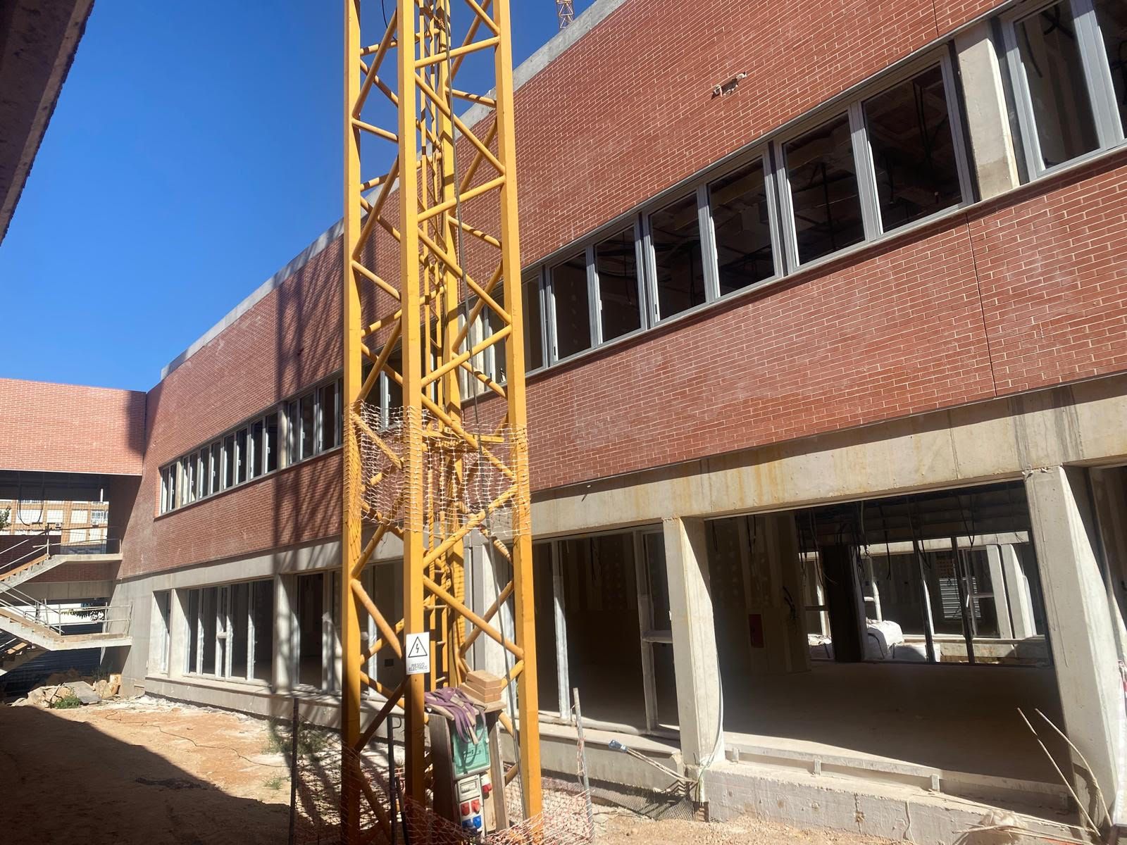 FOTOS | Así están las obras del nuevo colegio de Malilla