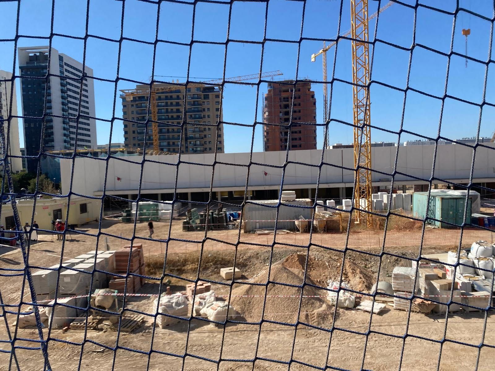 FOTOS | Así están las obras del nuevo colegio de Malilla