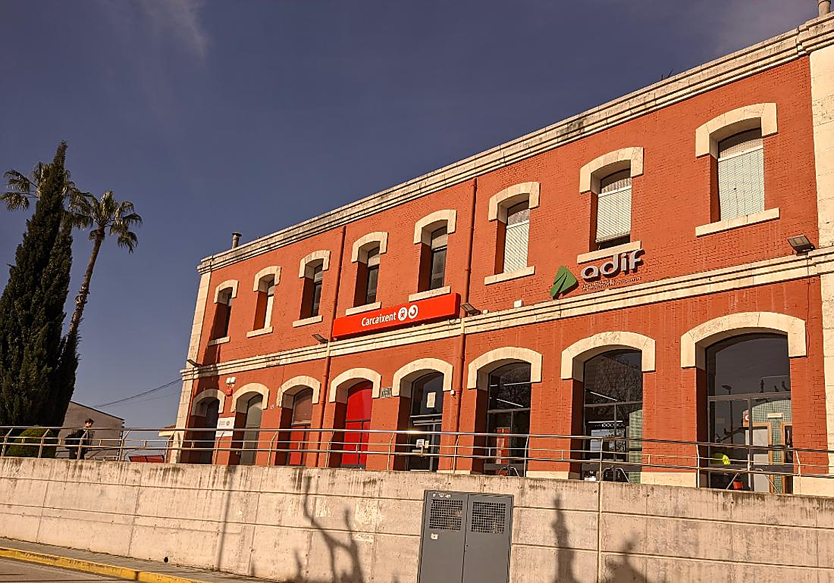 Estación de Carcaixent.