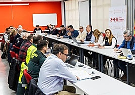 Uno de los Cecopis convocados después de la dana.