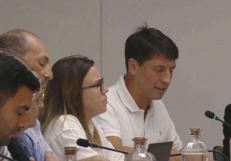 Concejales del grupo municipal del PP en el Ayuntamiento de Xàtiva.