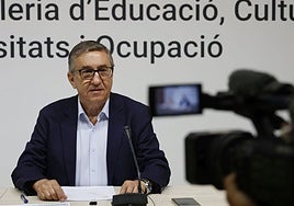 José Antonio Rovira, durante la presentación del curso 2025-2026.
