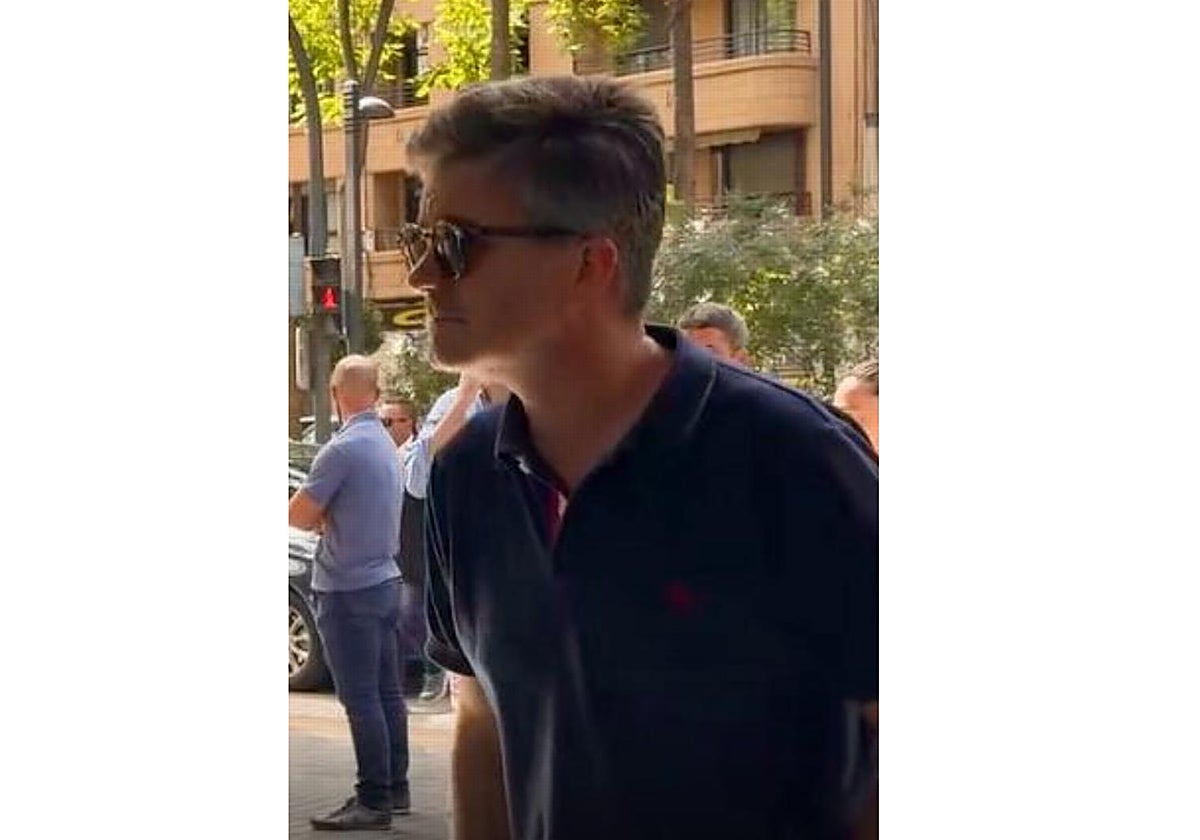 El periodista José González.