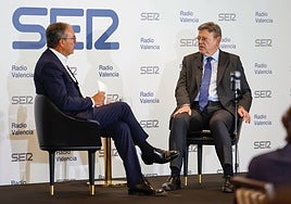 Ximo Puig, entrevistado este jueves por Bernardo Guzmán.