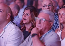 María José Catalá, en el estreno del Roig Arena.