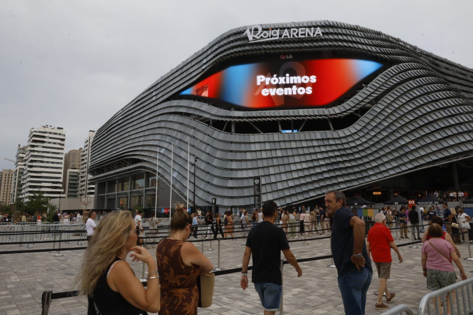 La inauguración del Roig Arena, en imágenes