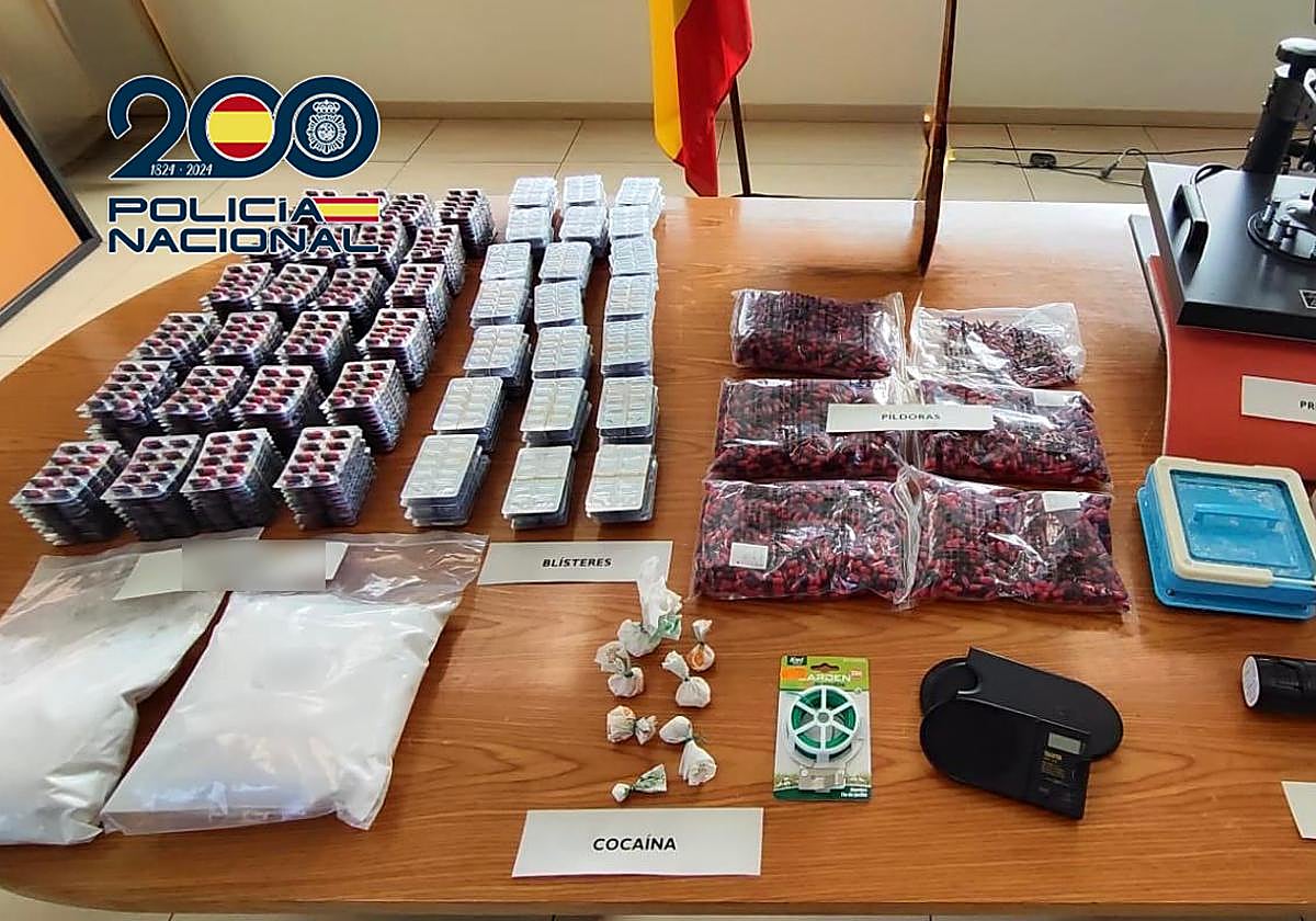 La Policía desmantela en Manises un laboratorio clandestino de falsa viagra