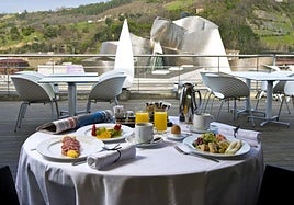 Desayuno en un hotel, en una imagen de archivo.
