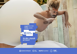 Detalle del cartel de la actuación.