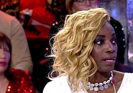 Dnoé Lamiss, en una de sus apariciones en televisión.