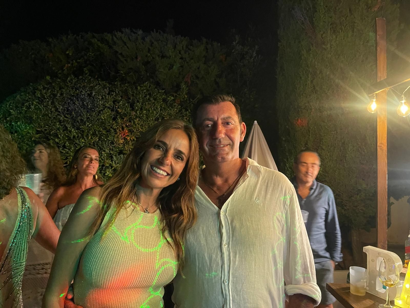 Invitados a la fiesta de José Pacheco de Salinas en Xàbia.