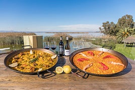 El arroz es el gran protagonista de L'Albufera.
