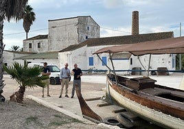 Puesta a punto del embarcadero de El Palmar