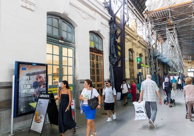 Chapa y pintura para la Estación del Norte