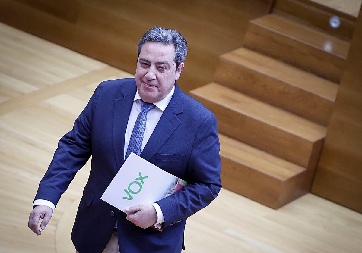 El síndic de Vox, José María Llanos