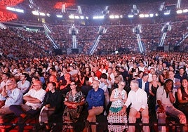 Recinto del Roig Arena, en el concierto de la jornada inaugural.
