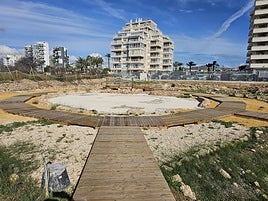 El yacimiento de Banys de la Reina.