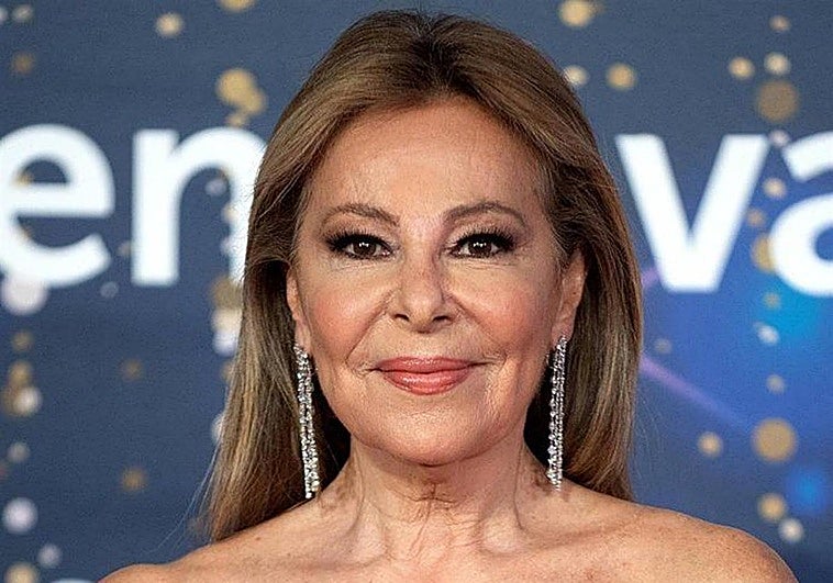 La actriz Ana Obregón en una imagen de archivo.