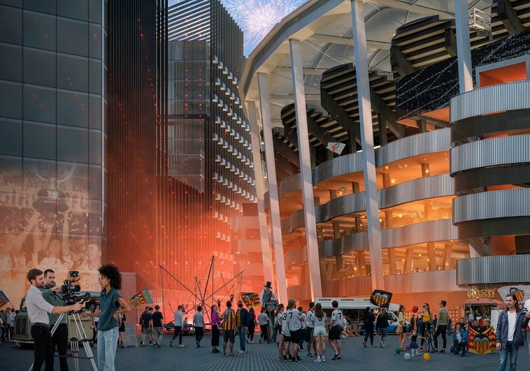 Una empresa americana gestionará la restauración y el hospitality del Nou Mestalla