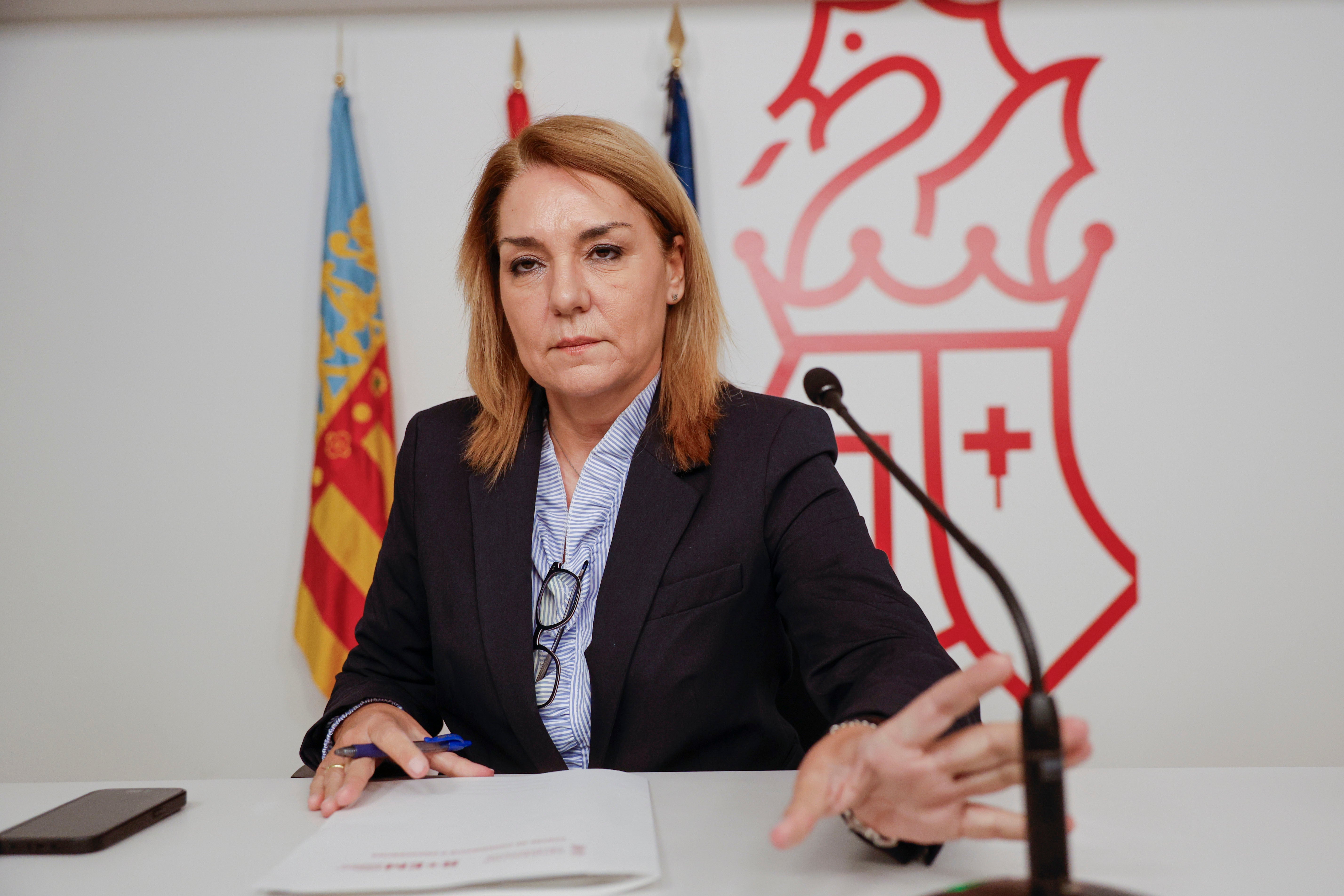 Susana Camarero, durante una rueda de prensa.