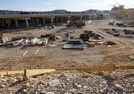 Barranco el Poyo a la altura de Riba-roja.