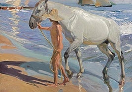 'Paseo a la orilla del mar', una de las obras de Sorolla que se podrán ver en Valencia