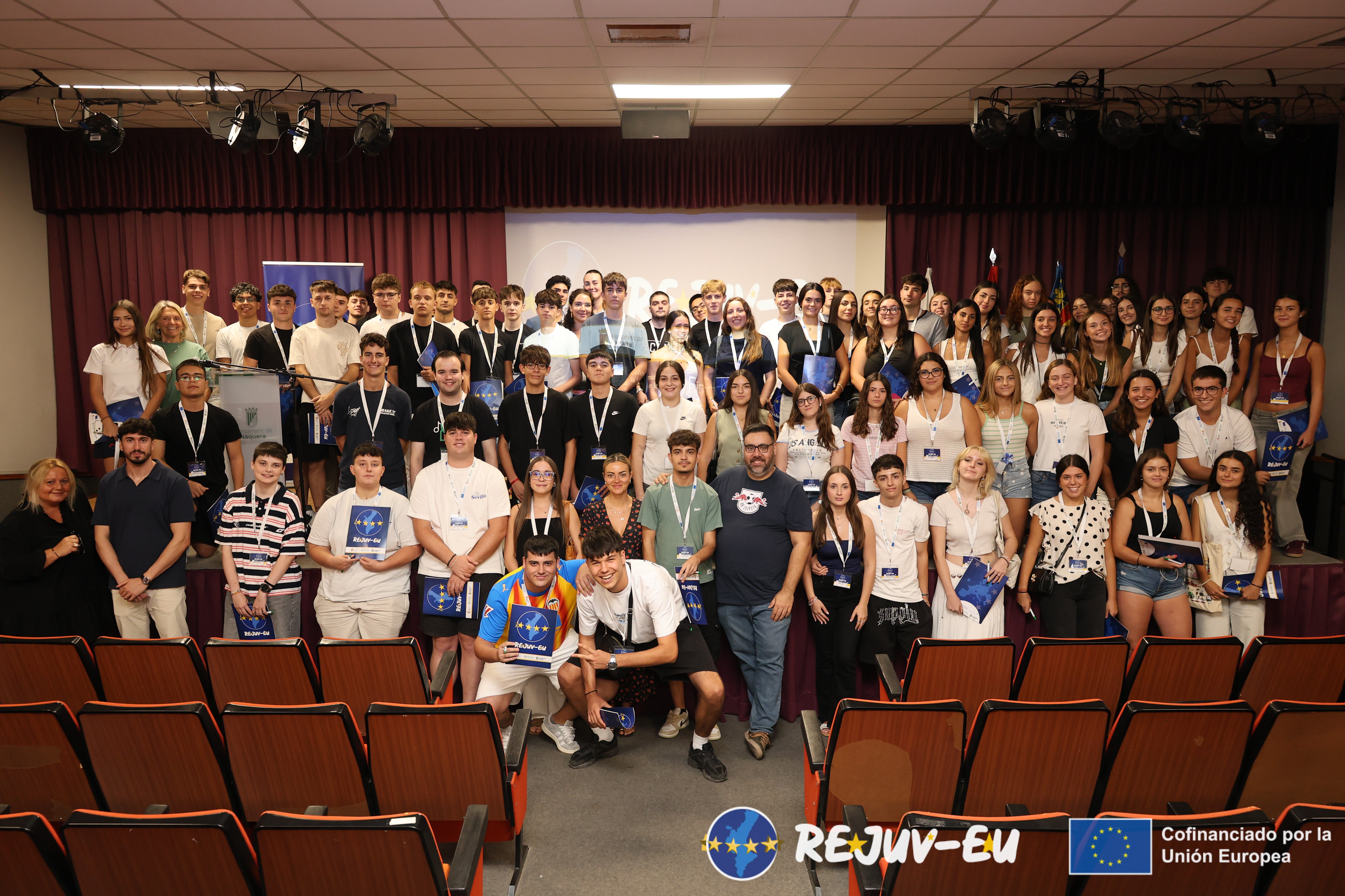 Jóvenes de la localidad de Bétera.