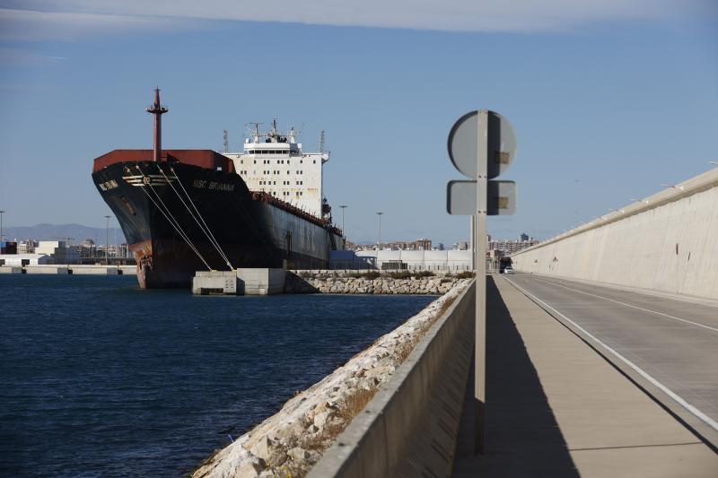 Puerto de Valencia.