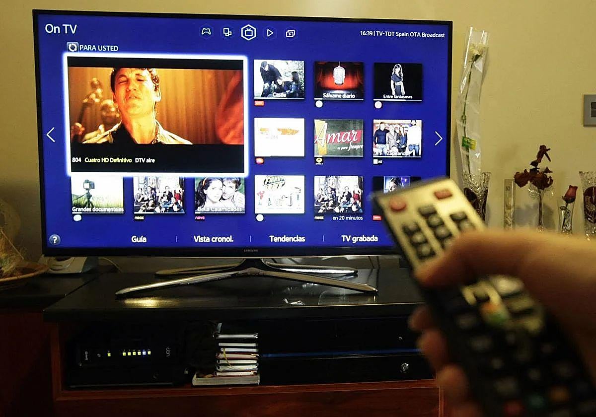 Televisión, en imagen de archivo.