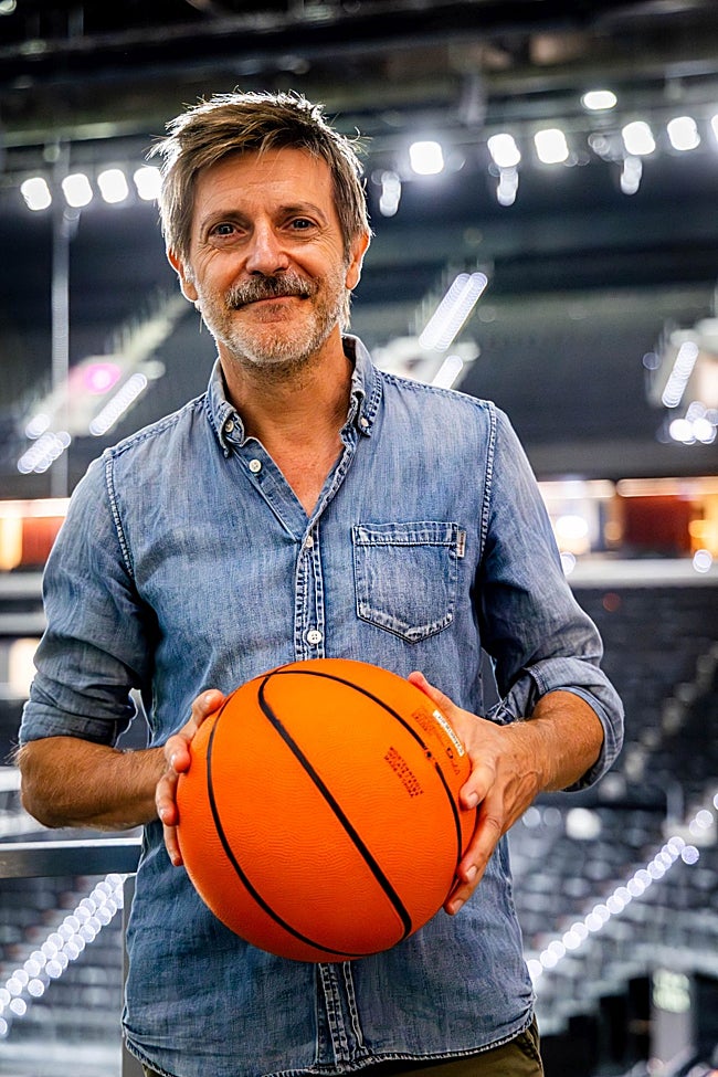 Paco Roca, en el Roig Arena.