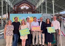 Celebración del evento en la Mercado de Colón de Valencia.