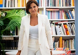 Ángela Pla, en la empresa de comunicación que fundó y dirige desde hace 25 años.