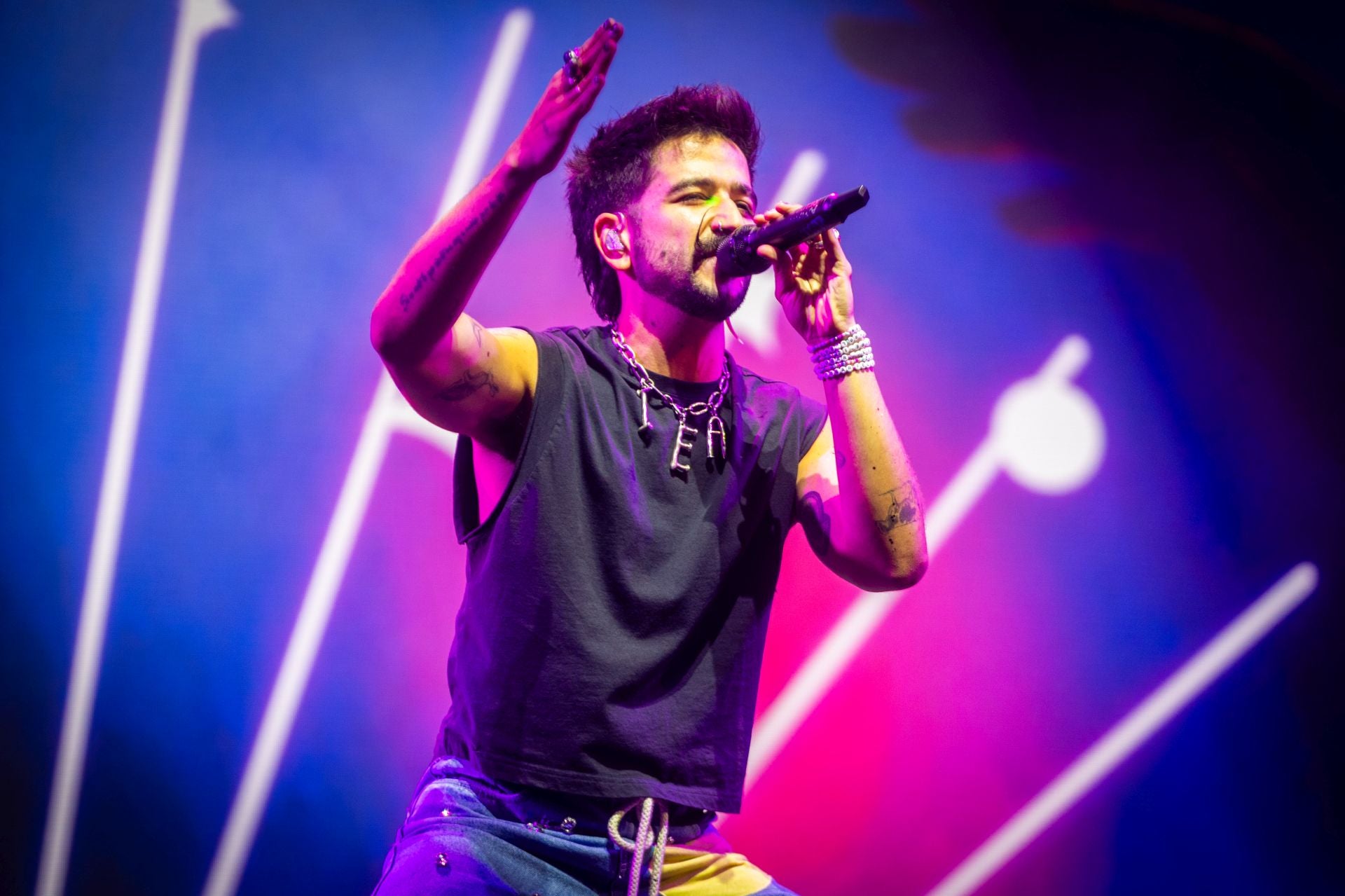 El Roig Arena de Valencia vibra con Camilo